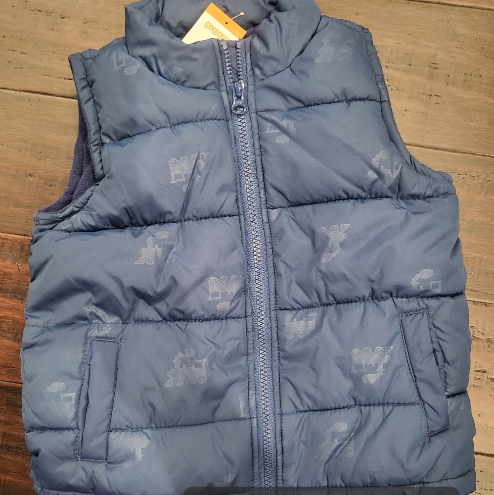 Gymboree Train vest